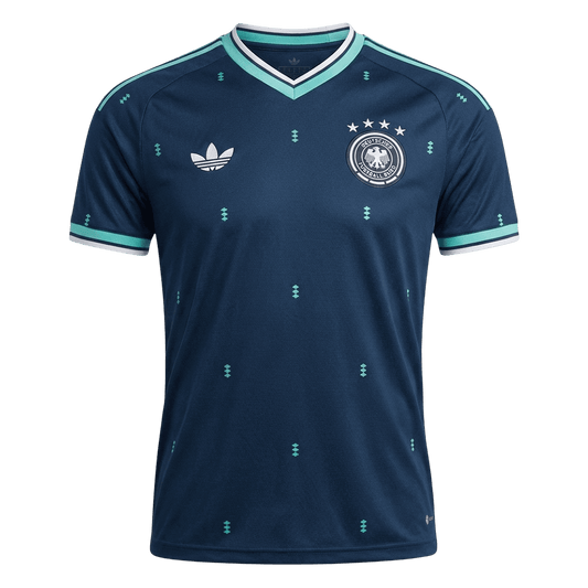 Duitsland Uitshirt - Wereldkampioenschap 2026 Marineblauw Speler