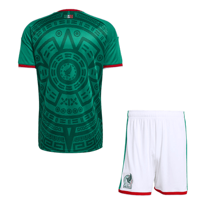 Mexico Thuisshirt Kit - Wereldbeker 2026 Groen