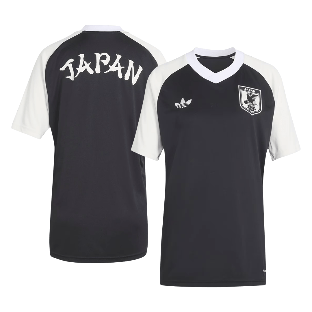 Japan Pre-Match Shirt - Wereldkampioenschap 2026 Zwart Grote Maat