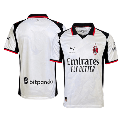 AC Milan Shirt 2025/26 Zilver Grote Maten