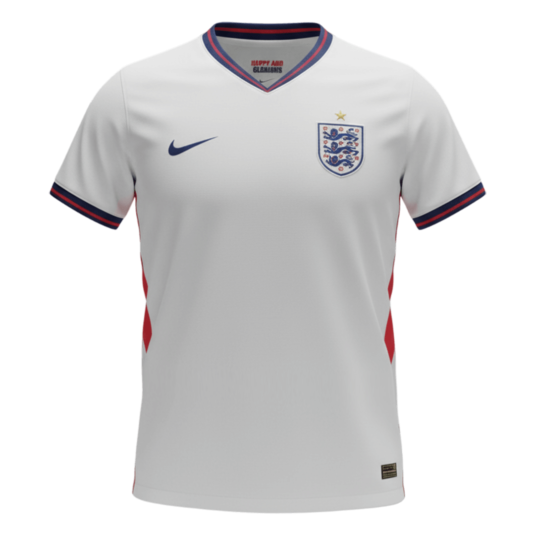 Engeland Thuisshirt Wereldkampioenschap 2026 Wit Grote Maat