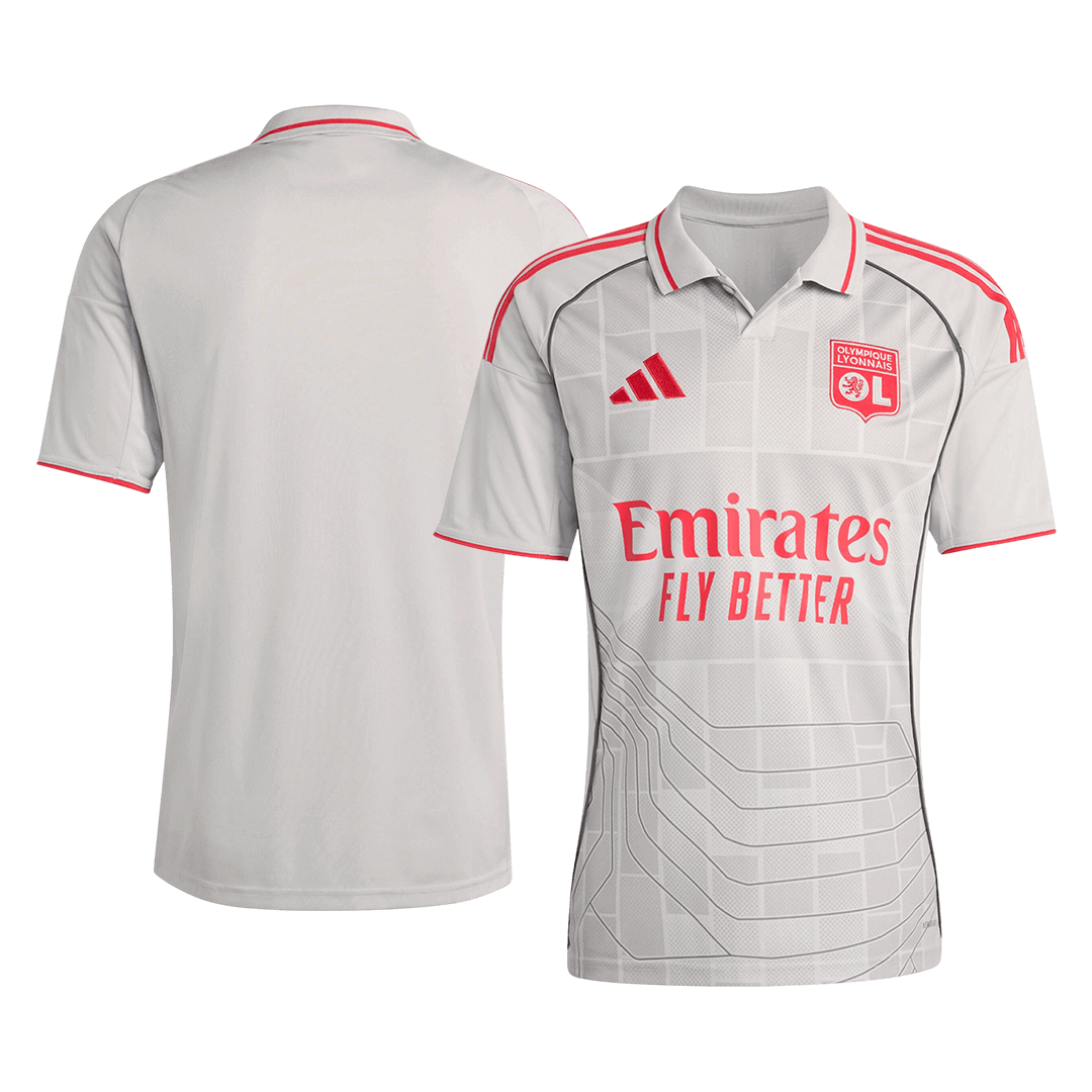 Olympique Lyonnais Derde Shirt 2025/26 Wit