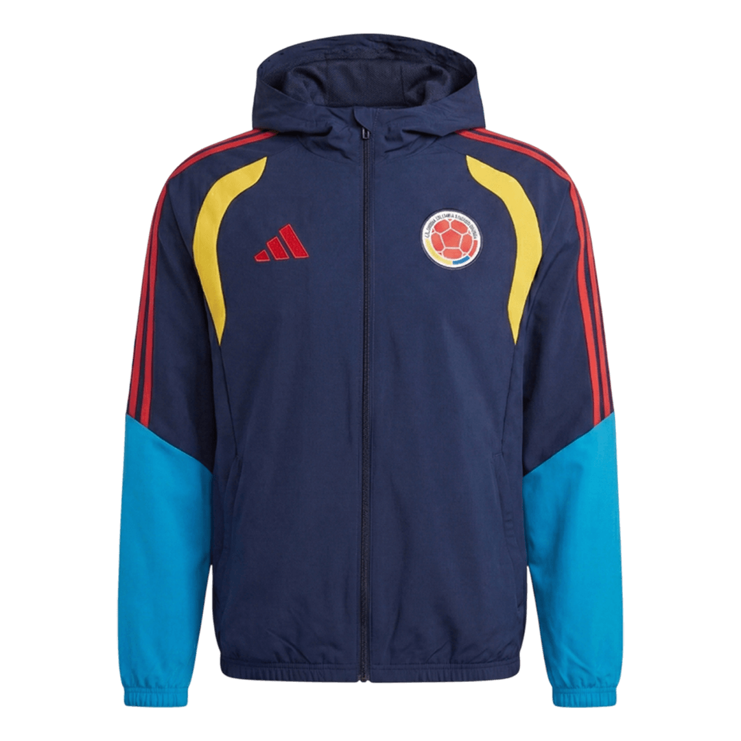 Colombia Voetbaljack 2026 Marineblauw