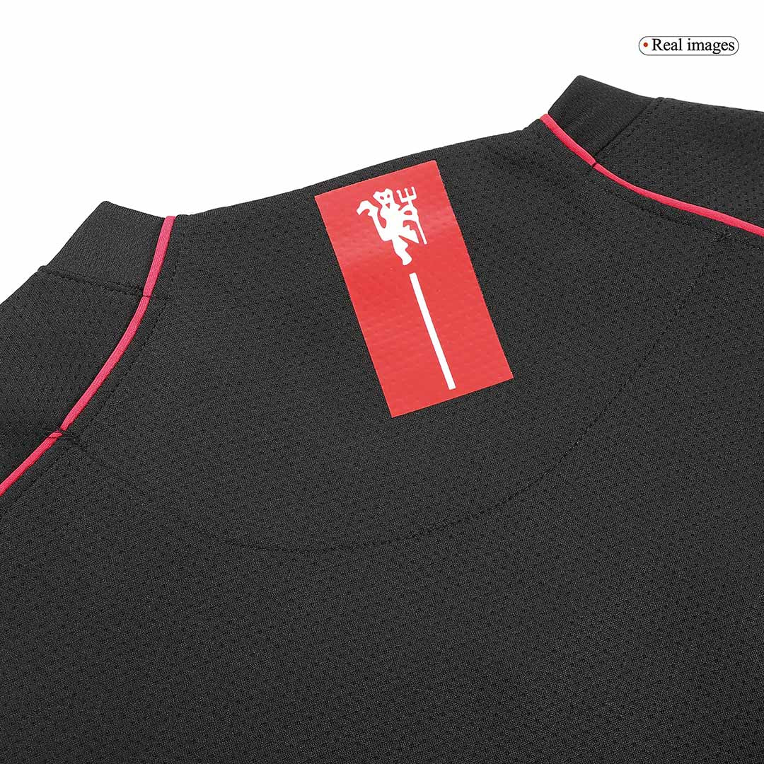 Retro Manchester United Uitshirt Lange Mouwen 2007/08