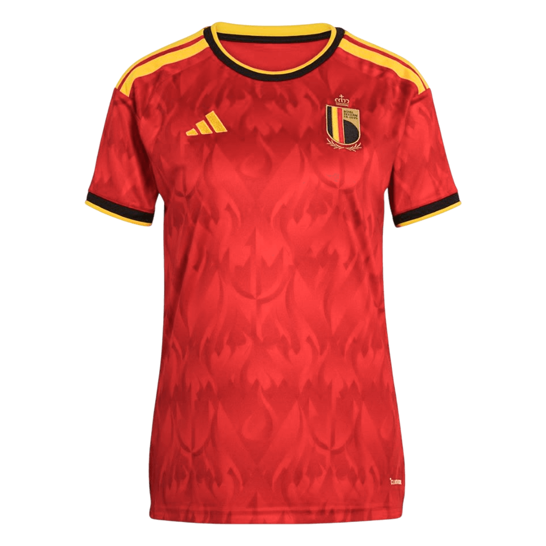 Vrouwen België Thuis Shirt - Wereldkampioenschap 2026 Rood