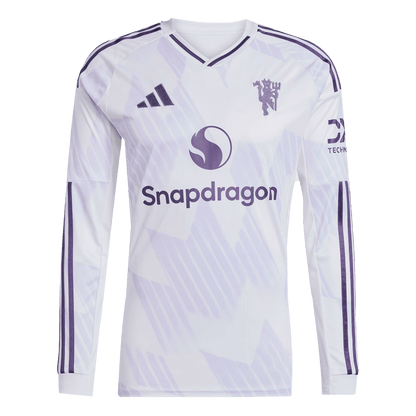 Manchester United Uit Thuisshirt Lange Mouwen 2025/26