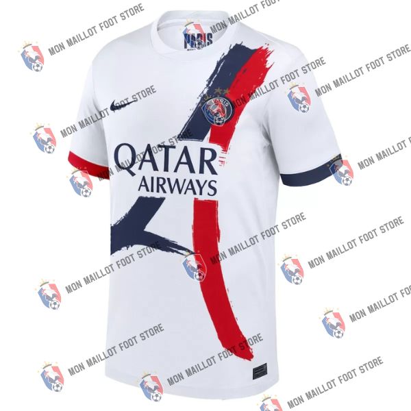 Champions of Europe #26 Extérieur Maillot 2024/26 Blanc - 2 Stars