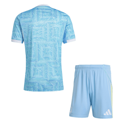 Juventus Uit Tenue Kit 2025/26 Blauw