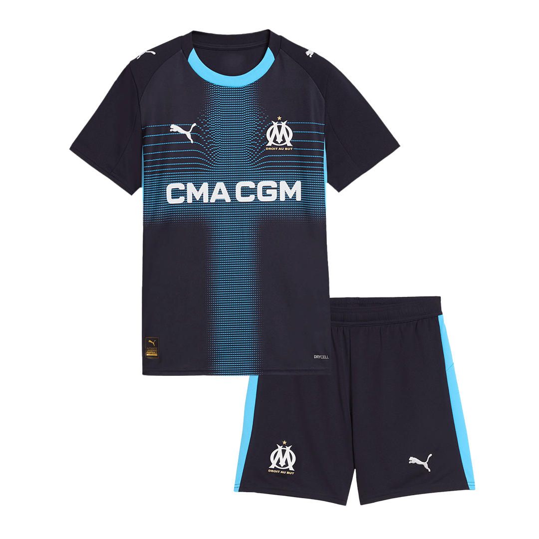 Olympique de Marseille Uit Thuisshirt Kit 2025/26 Kinderen