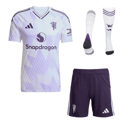 Manchester United Uitshirt Kit 2025/26 Wit