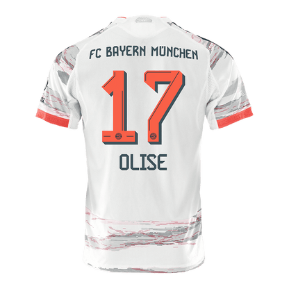OLISE #17 München Uitshirt 2025/26 Wit Speler