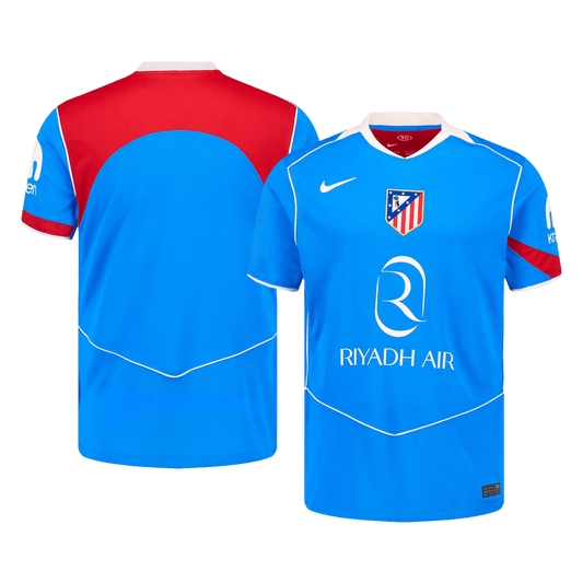 Atlético Derde Shirt 2025/26 Blauw