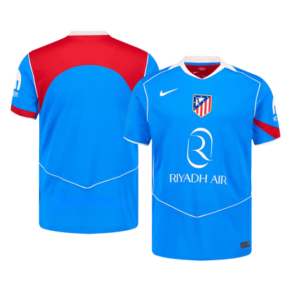 Atlético Derde Shirt 2025/26 Blauw Grote Maat