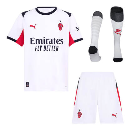 AC Milan Uit Thuisshirt Kit 2025/26 Wit