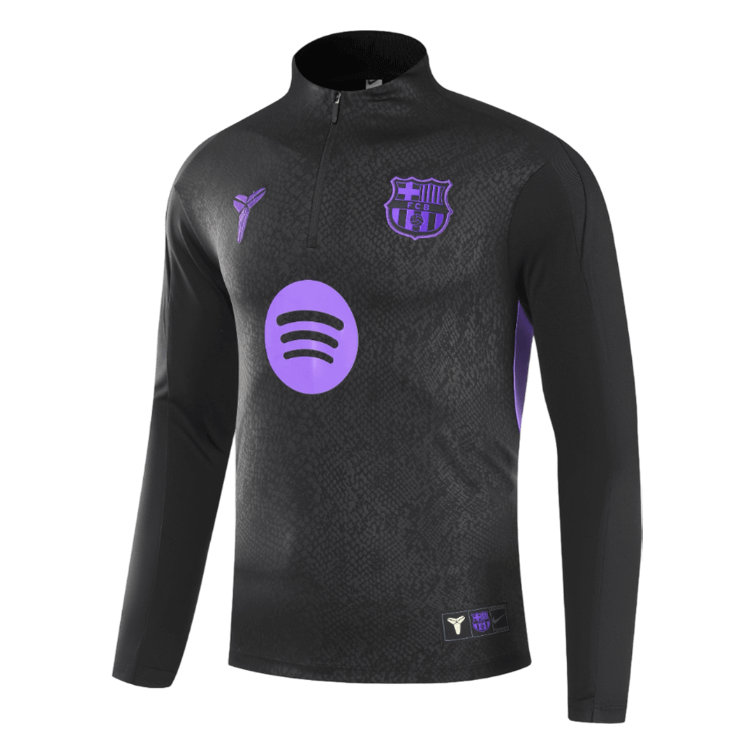 Barcelona Trainingspak Kit 2025/26 Kind Zwart