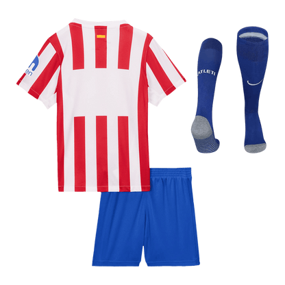 Atlético Thuisshirt Kit 2025/26 Junior Rood&Wit