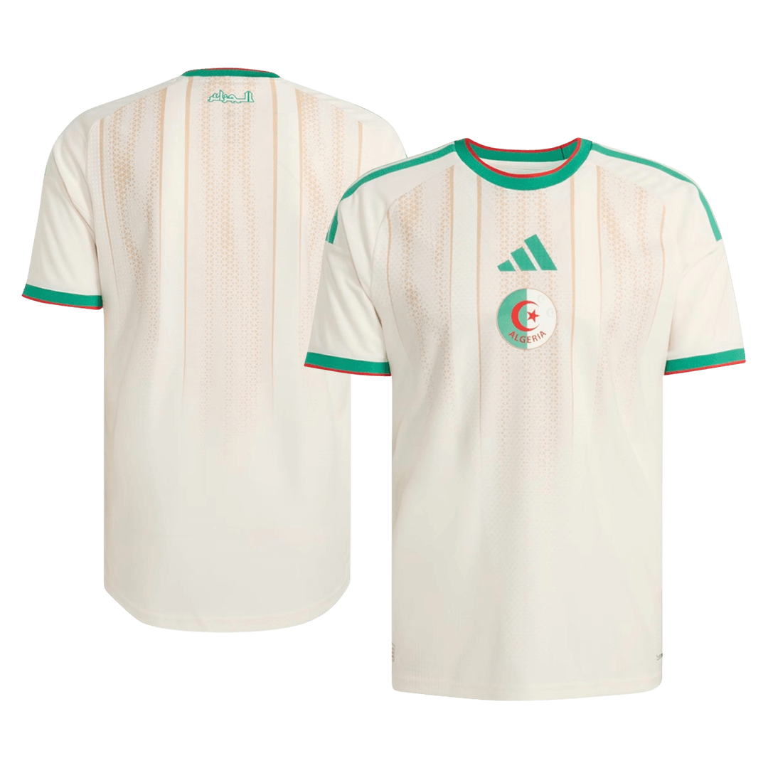 Algerije Thuisshirt - Wereldkampioenschap 2026 Wit Speler