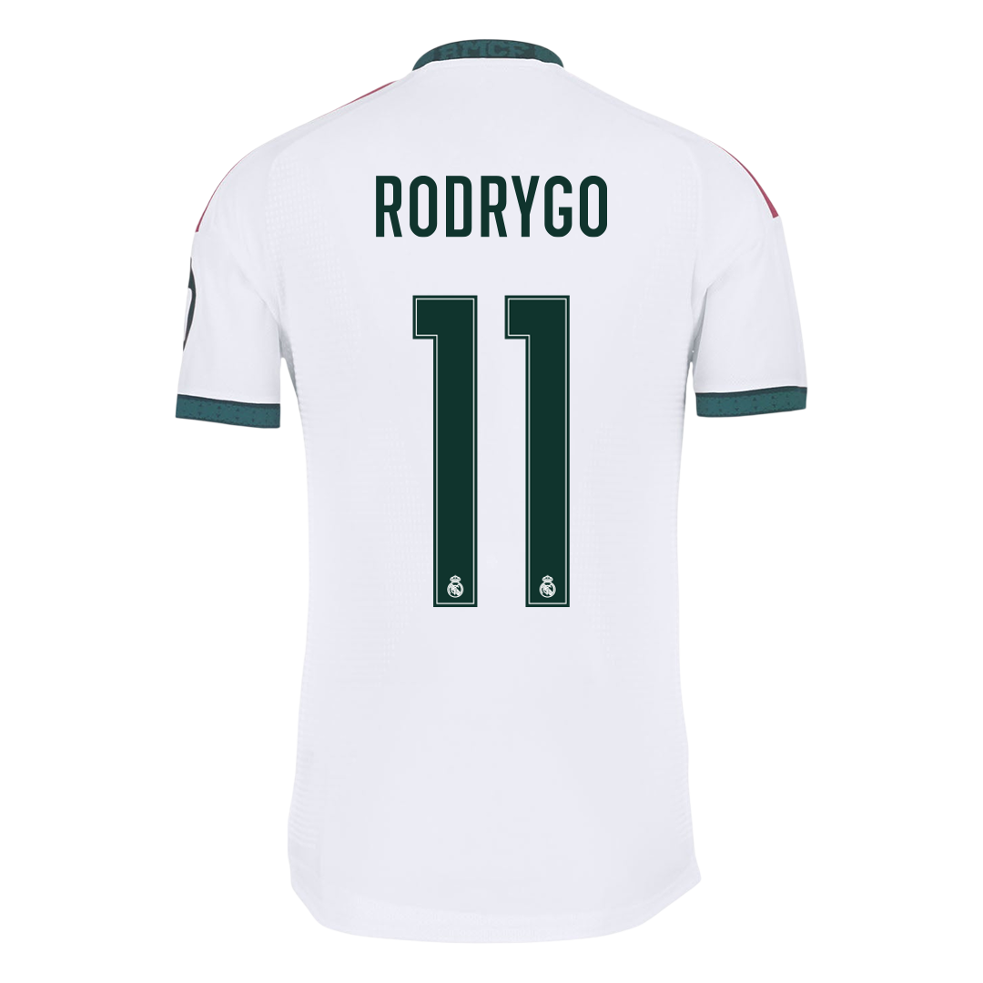 RODRYGO #11 Real Madrid Domicile Maillot 2026/27 Blanc Joueur