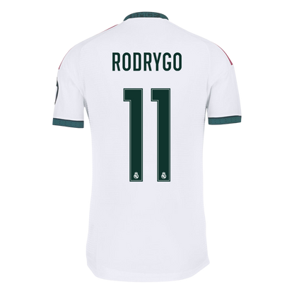 RODRYGO #11 Real Madrid Domicile Maillot 2026/27 Blanc Joueur