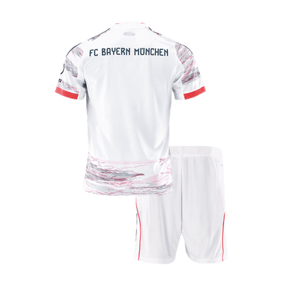 München Uit Tenue 2025/26 Kinderen Wit