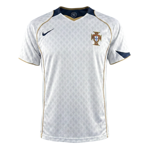 Retro Portugal Uitshirt 2004 Wit