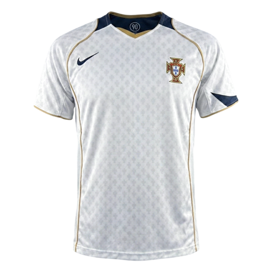 Retro Portugal Uitshirt 2004 Wit