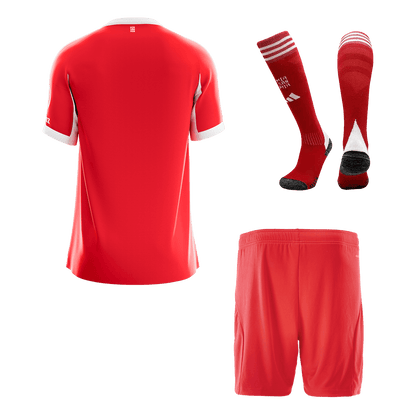 Herren München Heimtrikot-Set 2025/26 Rot - Super