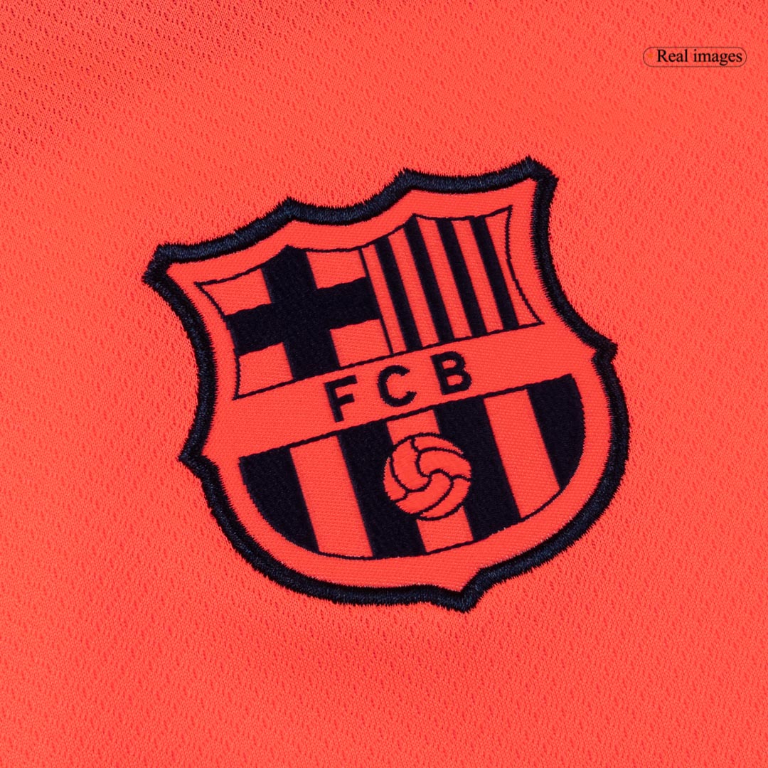 Vrouw Barcelona Derde Thuisshirt 2025/26 Oranje