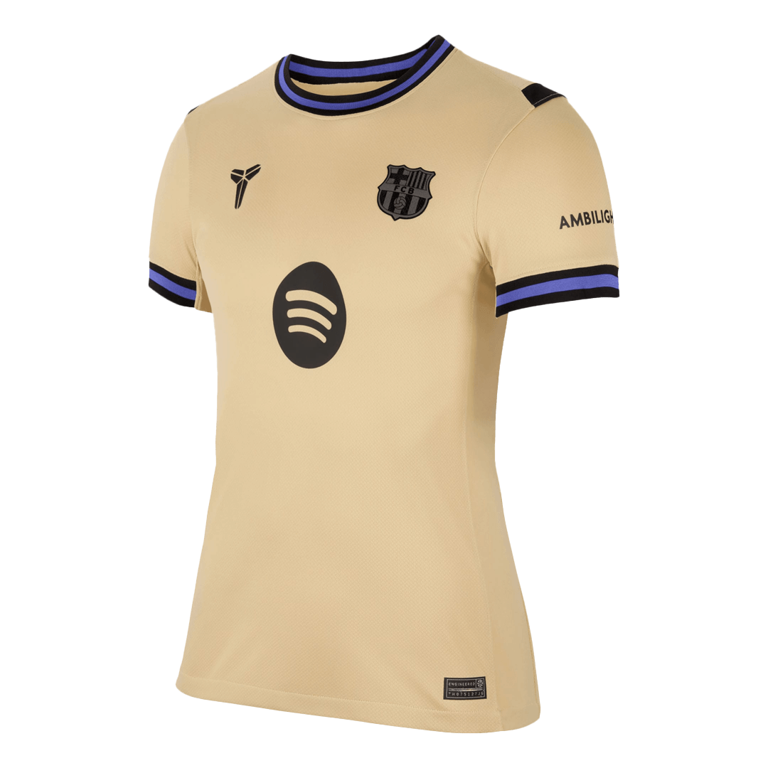 Dames Barcelona Uitshirt 2025/26 Geel