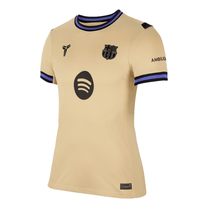 Dames Barcelona Uitshirt 2025/26 Geel