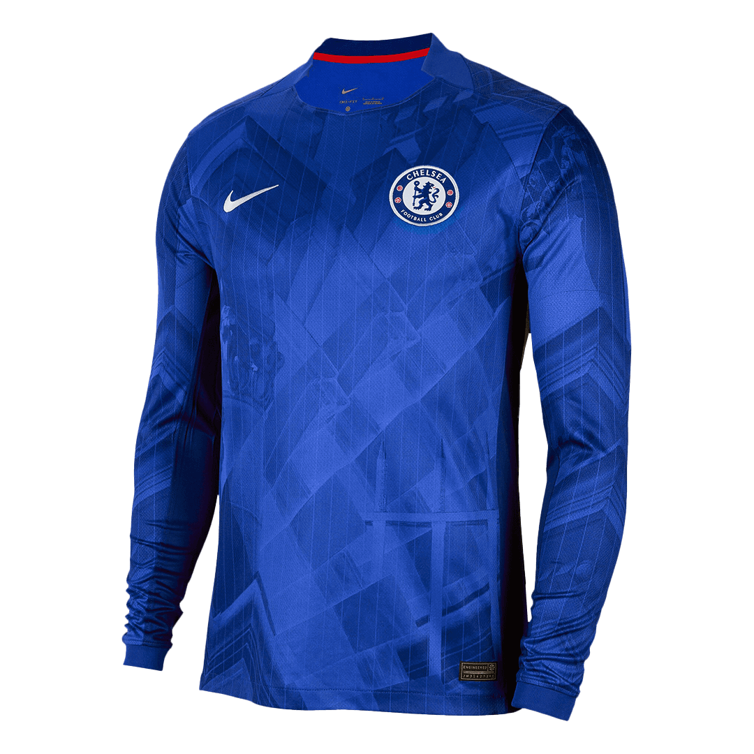 Chelsea Thuisshirt Lange Mouwen 2025/26 Grote Maten