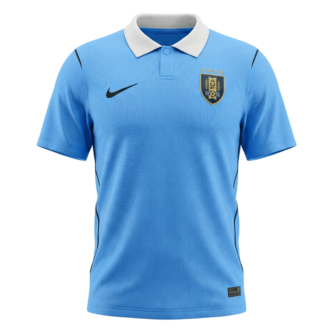 Uruguay Thuisshirt - Wereldkampioenschap 2026 Blauw