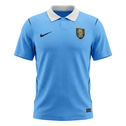 Uruguay Thuisshirt - Wereldkampioenschap 2026 Blauw