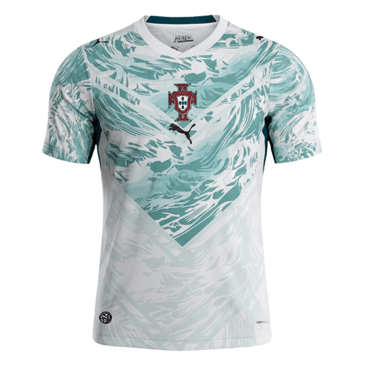 Portugal Uitshirt WK 2026 Wit&Groen Grote Maat