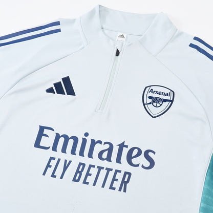 Arsenal Sweatshirt Set 2025/26 Kinderen Wit