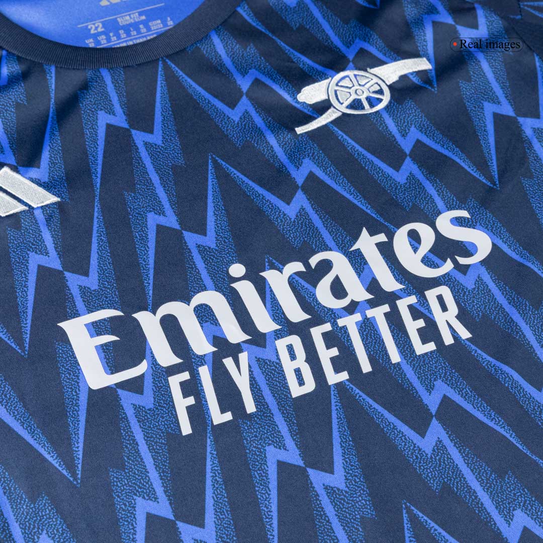 Arsenal Uit Shirt 2025/26 Junior Blauw