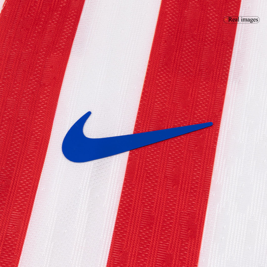Atlético Thuisshirt 2025/26 Rood&Wit Authentiek