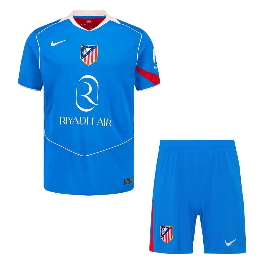Atlético Derde Thuisshirt 2025/26 Blauw