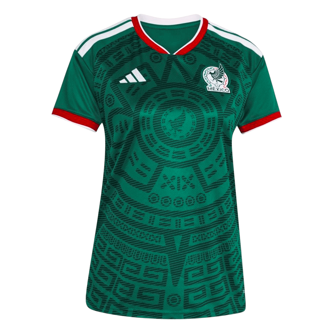 Vrouwen Mexico Thuis Shirt - Wereldkampioenschap 2026 Groen