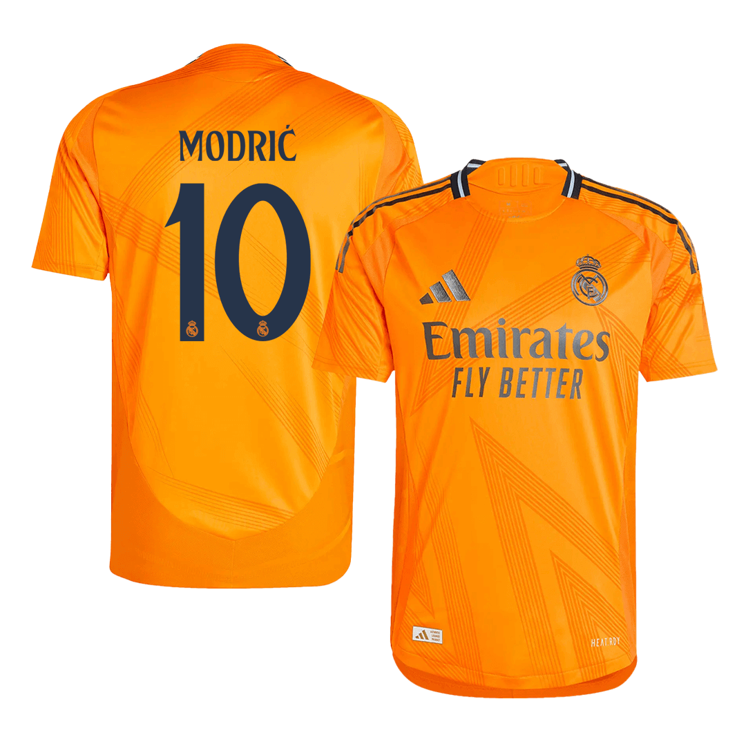 MODRIĆ #10 Real Madrid Uit Shirt 2024/25 Authentiek
