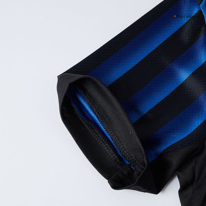 Inter Milan Thuistenue Kit 2025/26 Kinderen Blauw&Zwart