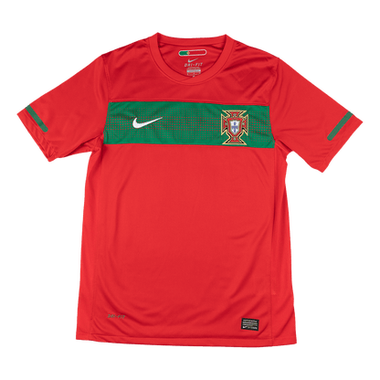 Retro Portugal Thuis Shirt 2010 Rood