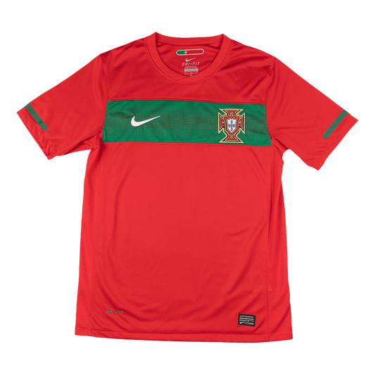 Retro Portugal Thuis Shirt 2010 Rood