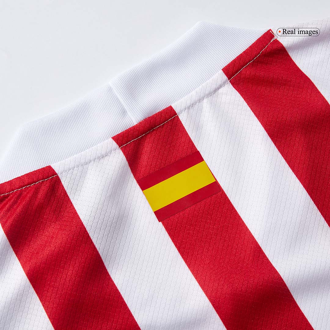 GRIEZMANN #7 Atlético Thuisshirt 2025/26 Rood-Wit