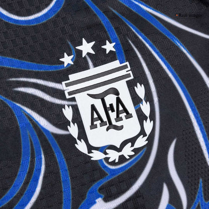 DE PAUL #7 Argentine Extérieur Maillot - Coupe du Monde 2026 Noir Joueur