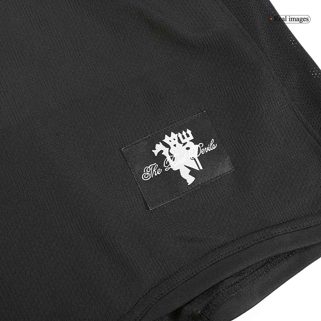 Retro Manchester United Uitshirt Lange Mouwen 2007/08