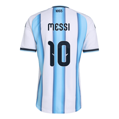 MESSI #10 Argentinië Thuisvoetbalshirt WK 2026 Blauw&Wit Speler