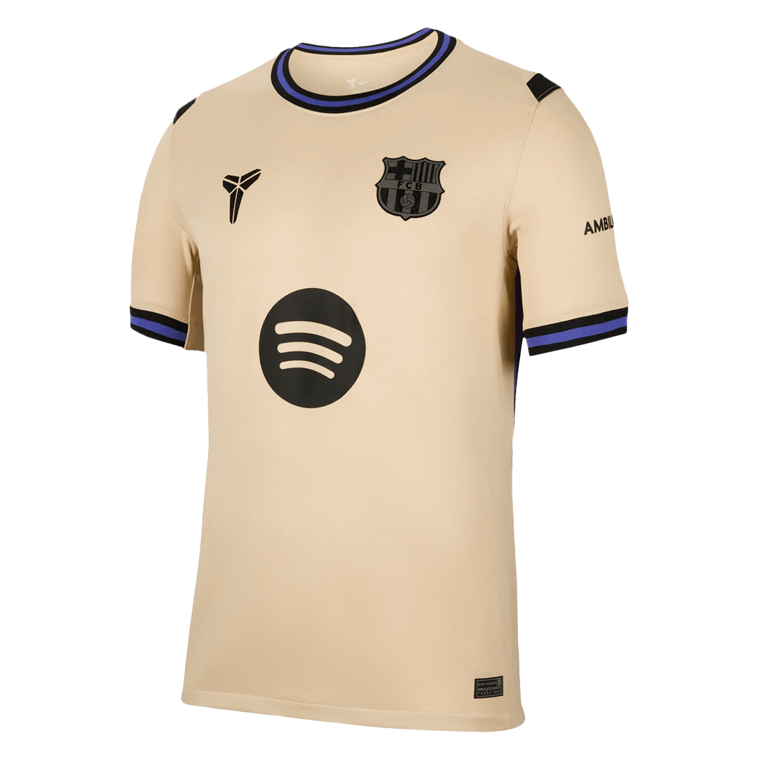 PEDRI #8 Barcelona Uit Thuisshirt 2025/26 Geel - UCL