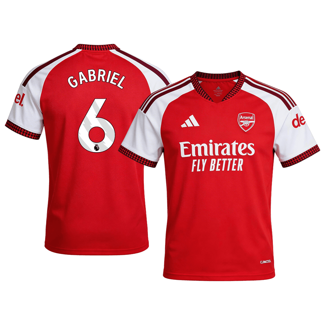 GABRIEL #6 Arsenal Domicile Maillot 2026/27 Rouge