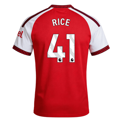 RICE #41 Arsenal Domicile Maillot 2026/27 Rouge